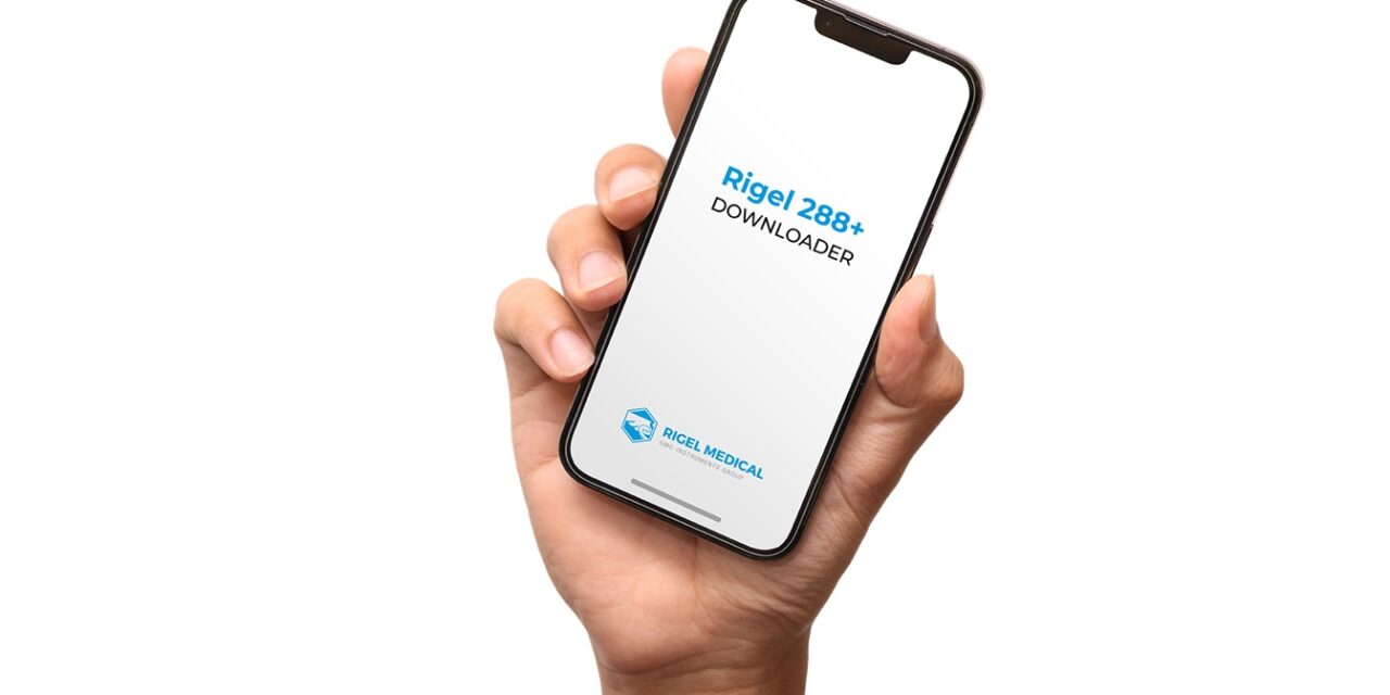Rigel 288+ Downloader App Helps Biomeds Manage Electrical Test Data