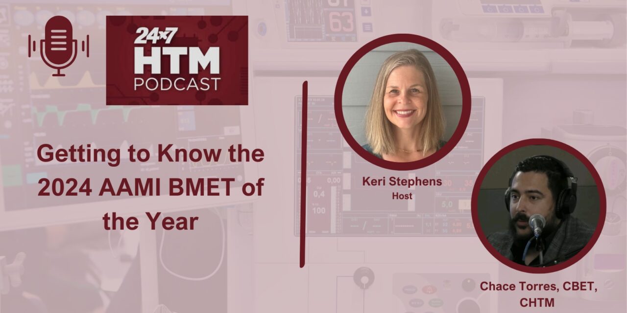 Getting to Know the 2024 AAMI BMET of the Year