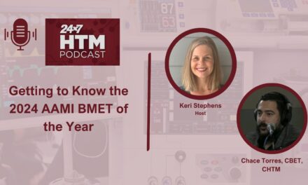 Getting to Know the 2024 AAMI BMET of the Year