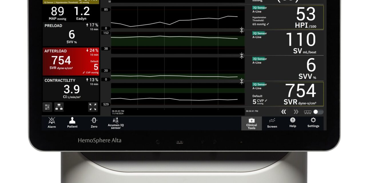 BD Launches Hemodynamic Monitoring Platform with AI-Driven Support