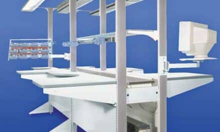 Modular Technical Workstation Updated with Lighting and Power Features