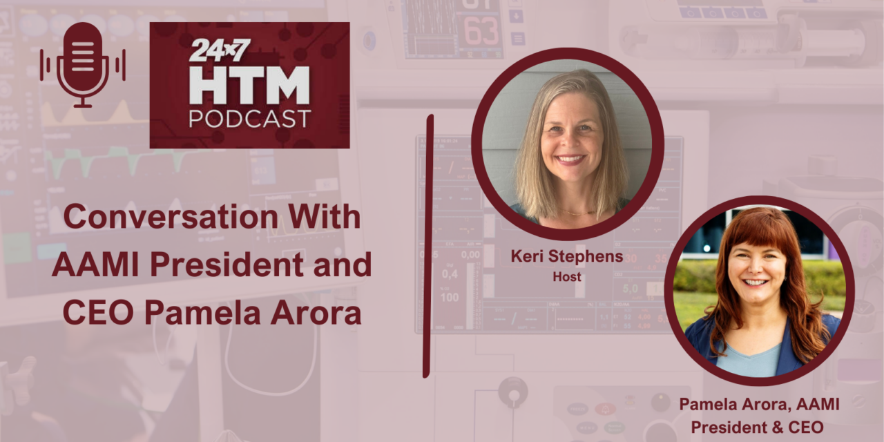 AAMI President Pamela Arora on Advancing HTM Standards